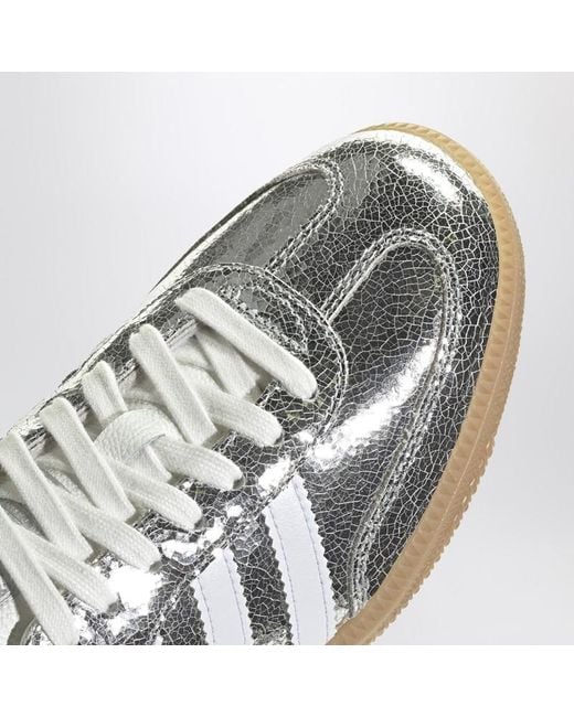 Sneaker samba og silver metallic/white di Adidas Originals