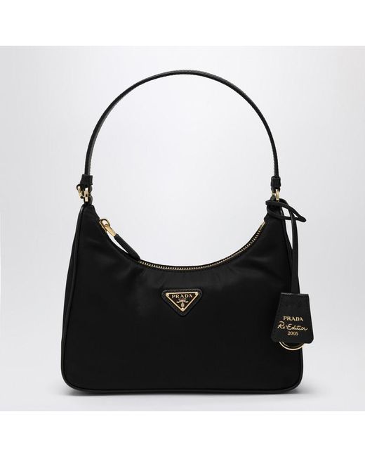 Borsa a mano re-edition 2005 nera di Prada in Black