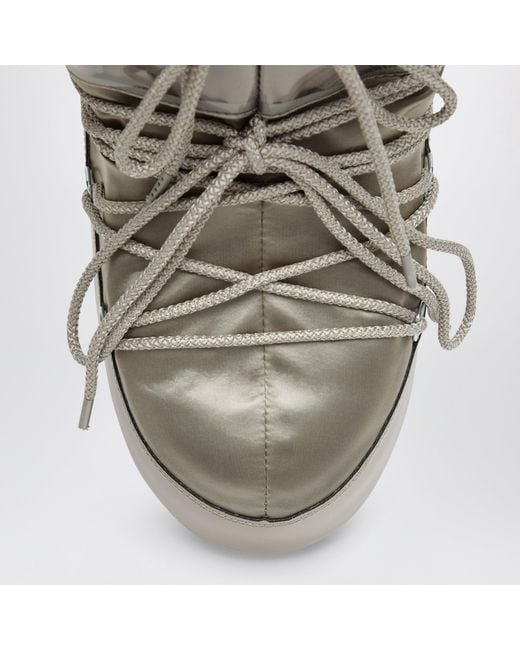 Moon Boot Gray Icon Low Glance Boots