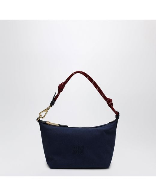 Miu Miu Blue Pouch/Amaranth