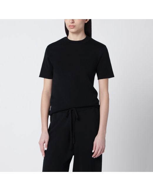 Entire studios Black Cotton T-Shirt