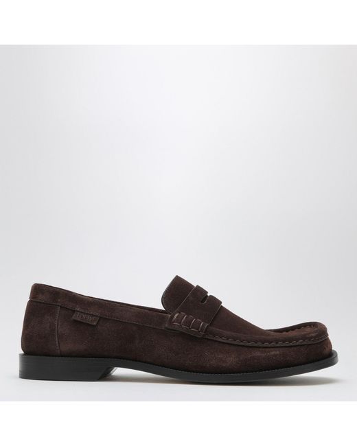 Loewe Brown Campo Loafers for men