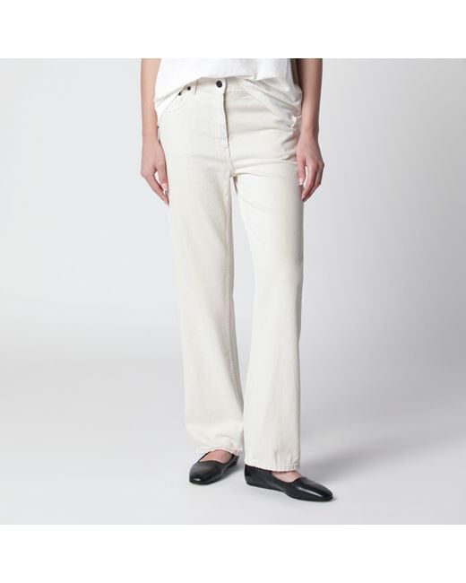 The Row White Fargo Jeans