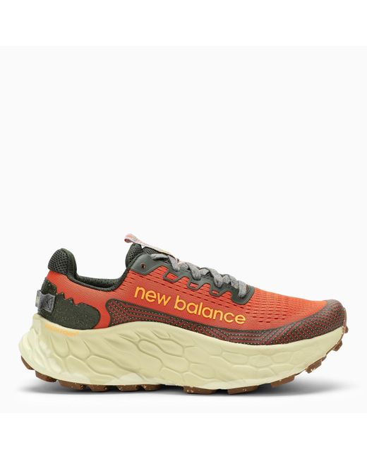 New Balance Orange Cayenne Fresh Foam X More Trail V3 Sneaker for men