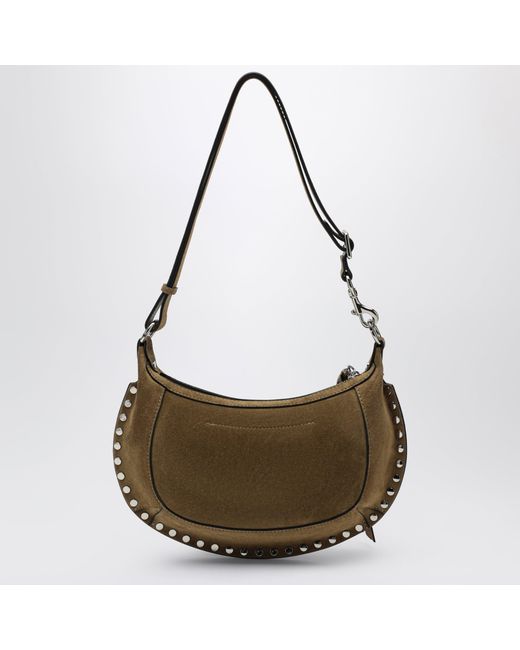 Isabel Marant Metallic Oskan Moon Shoulder Bag