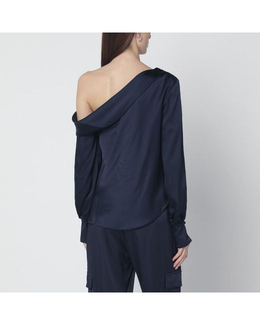 Jonathan Simkhai Blue Alice Blouse