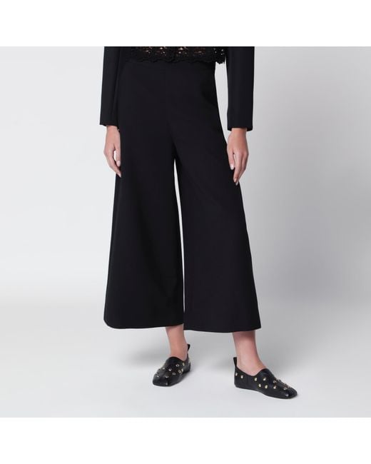 Chloé Black Wool Trousers