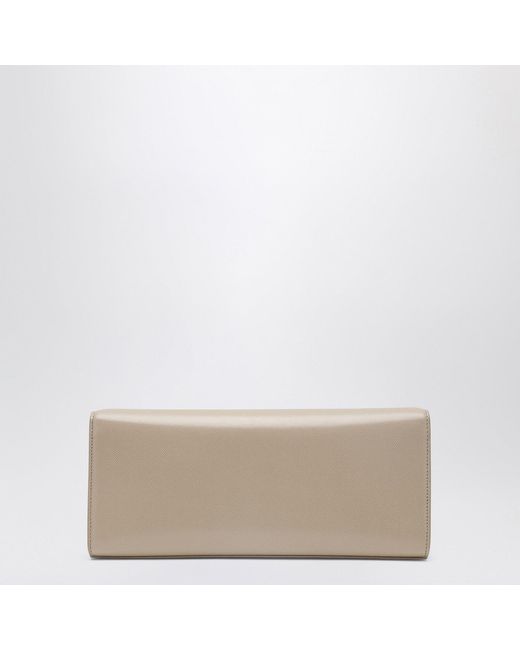 Saint Laurent Natural Kate Clutch