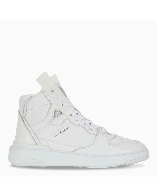 Givenchy White Wing High Top Trainers for men