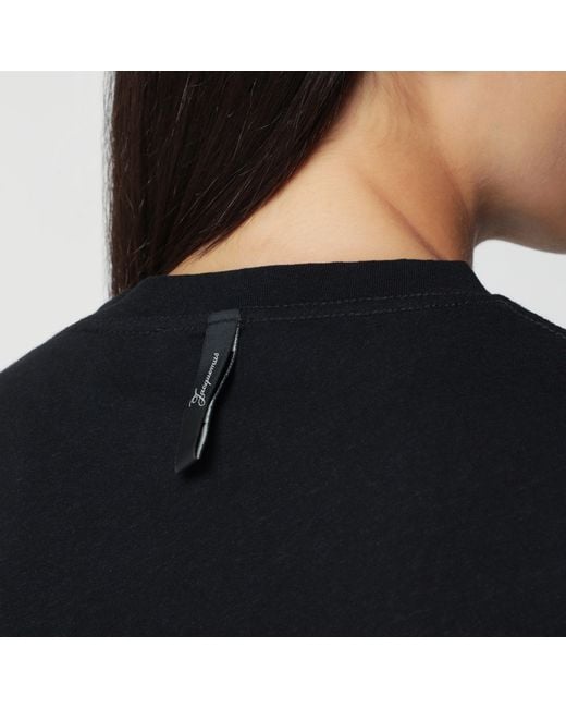 Jacquemus Black Logo-Print T-Shirt
