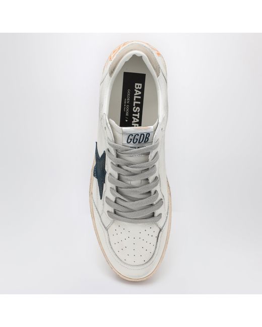 Golden Goose Deluxe Brand White Ball Star Sneakers for men