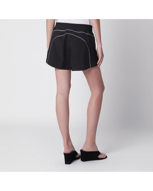 Balenciaga Black Techwear Shorts