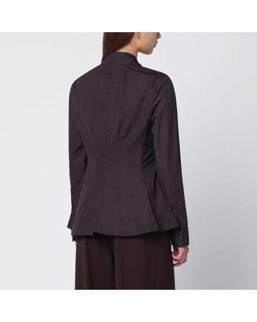 Burberry Black Cotton Shirt