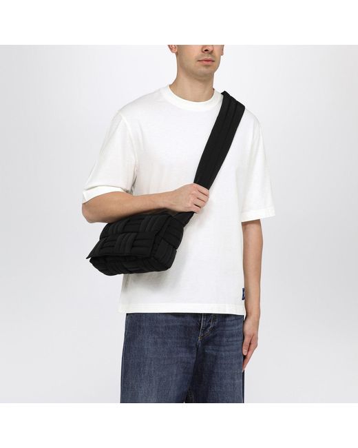 Bottega Veneta Black Padded Tech Cassette Bag for men