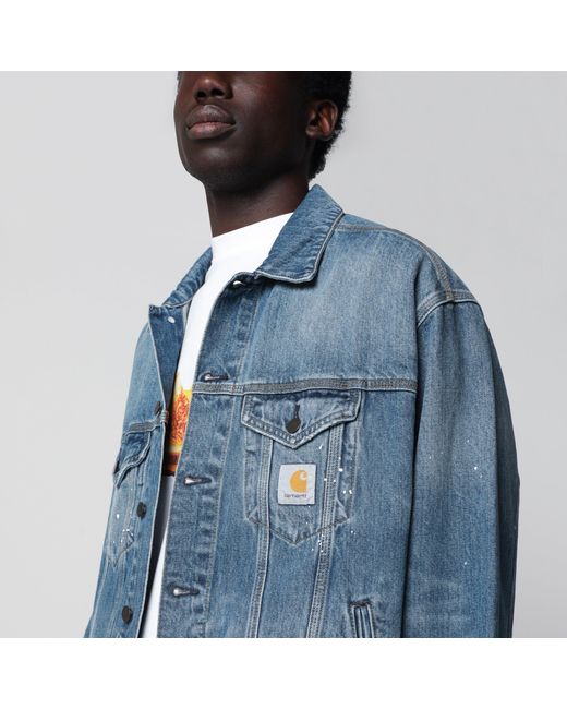 Carhartt Blue Helston Jacket for men