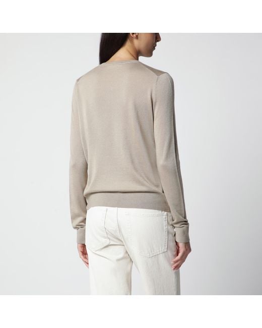 The Row Gray Ondre Sweater