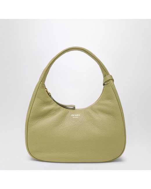 Prada Green Small Pistachio Leather Handbag