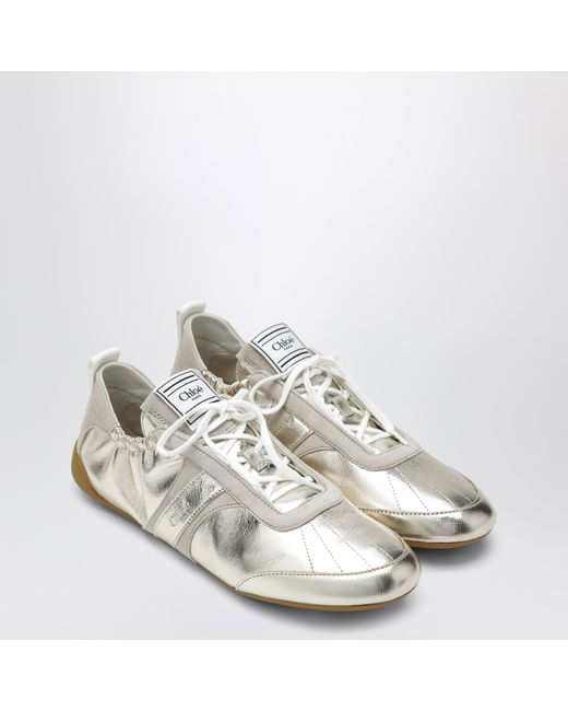 Chloé White Kick Sneakers