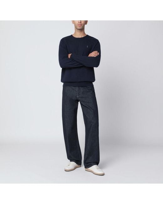 Polo Ralph Lauren Blue Wool Sweater for men