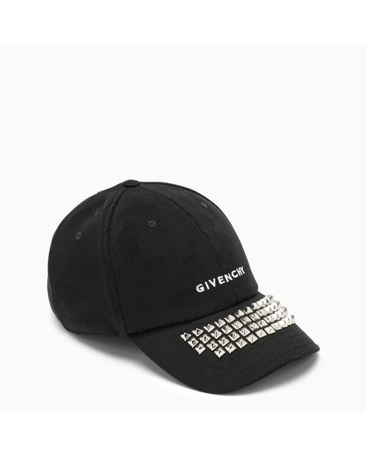 Givenchy Black Hat With Studs for men
