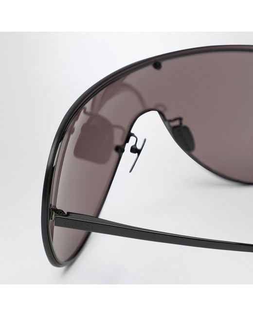Gucci Gray Shield Sunglasses Gg2271S
