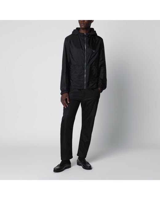 Giubbotto Nero di Prada in Black da Uomo