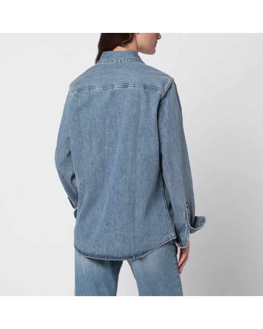 AMI Blue Ami De Coeur Shirt