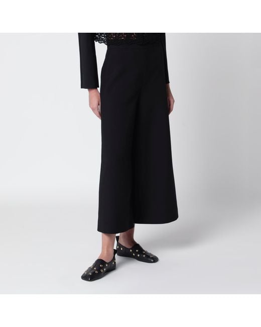 Chloé Black Wool Trousers
