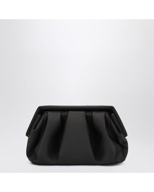 THEMOIRÈ Black Afrodite Clutch In Vegan Leather