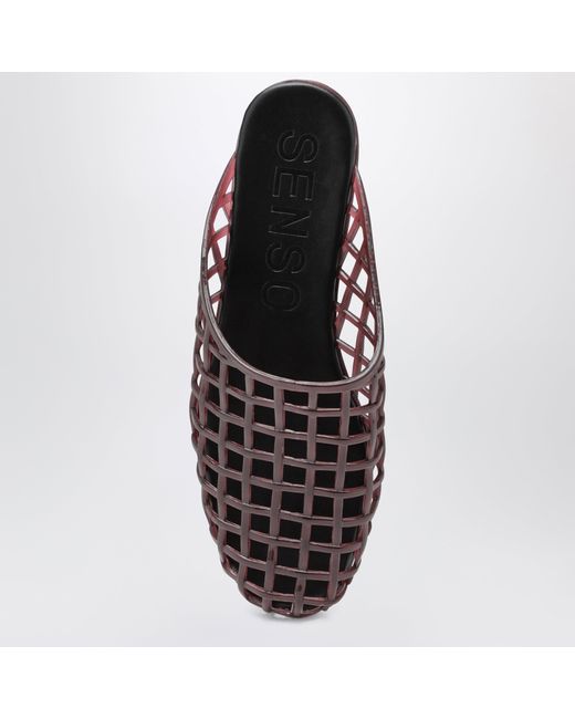 Senso Pink Jacey Mesh Rubber Clogs