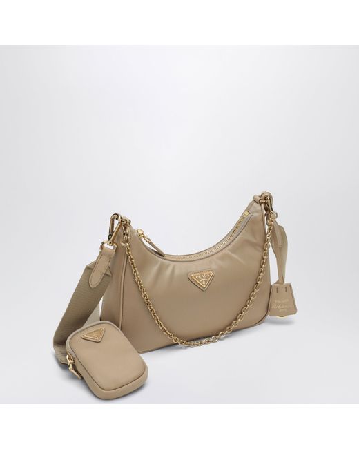 Borsa Re-Edition 2005 di Prada in Natural
