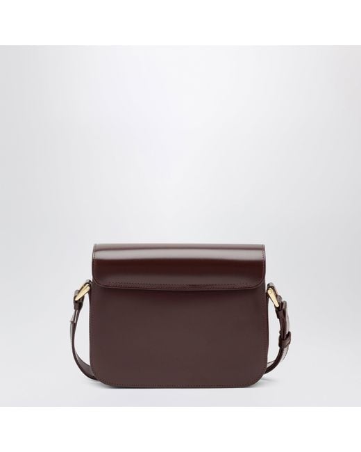 A.P.C. Brown Small Grace Shoulder Bag