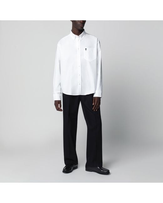 AMI White Ami De Coeur Shirt for men