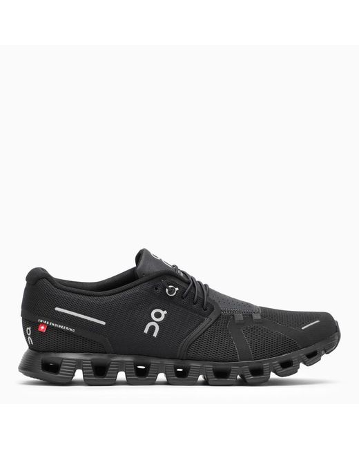 Sneaker bassa cloud 5 nera di On Shoes in Black da Uomo