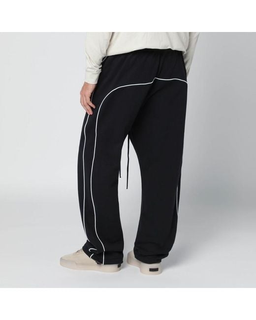 Fear Of God Blue Jogging Pants With Contrasting Trims for men
