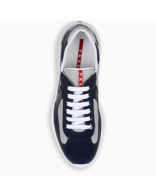 royal blue prada sneakers