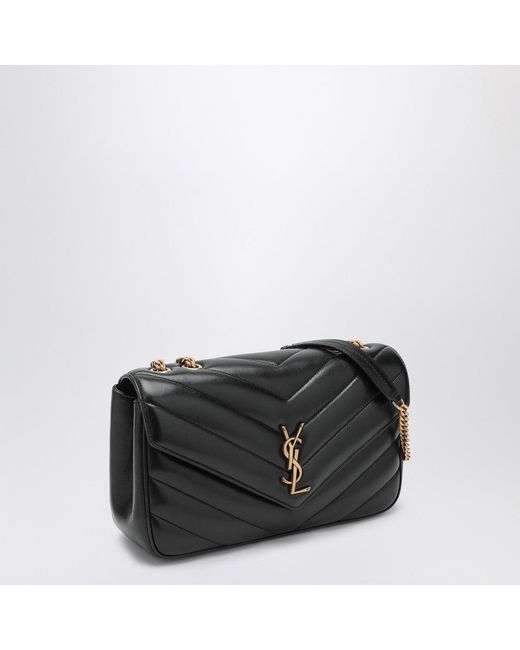 Saint Laurent Black Medium Loulou Bag