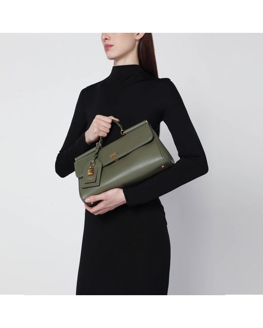 Dolce & Gabbana Green Dolce & Gabbana My Sicily Handbag