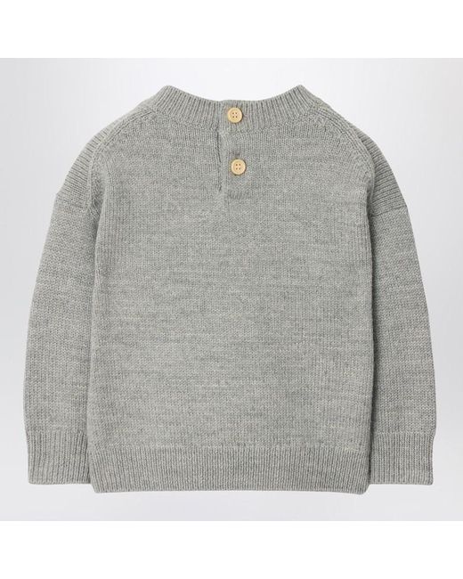 Burberry Gray Grauer Pullover Aus Wolle Mit Thomas Bär And Friends