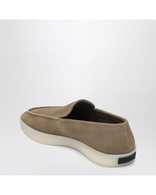 Fear Of God Brown Taupe Colored Suede Loafer for men