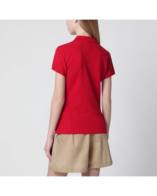 Polo Ralph Lauren Red Slim-Fit Polo Shirt
