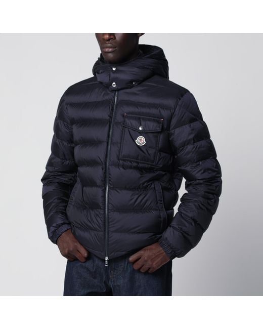 Moncler Blue Verith Short Down Jacket for men