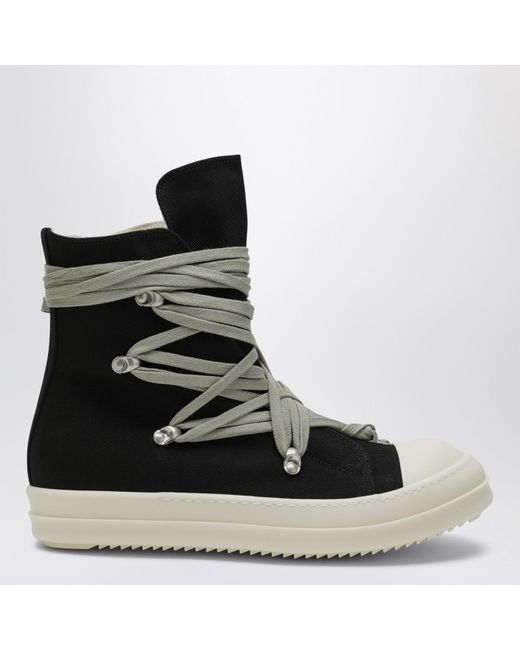 Rick Owens Black Megalace Sneakers for men