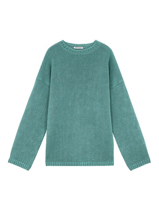 Our Legacy Mint Green Cotton Crew-neck Sweater for men