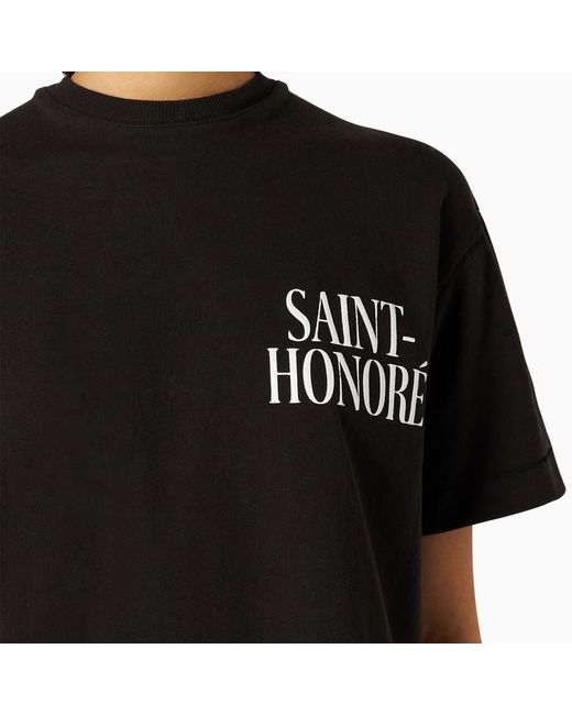 T-shirt saint-honoré nera di 1989 STUDIO in Black