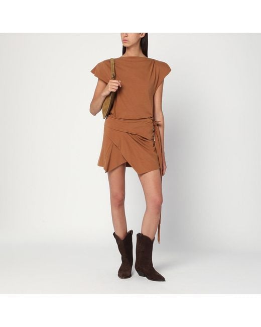 Isabel Marant Brown Caramel-Coloured Berenice Skirt