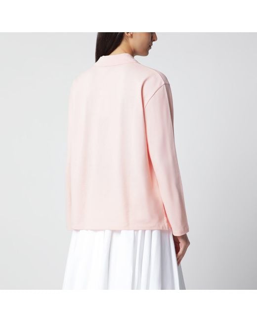Flore Flore Pink Diana Organic Cotton Polo Shirt
