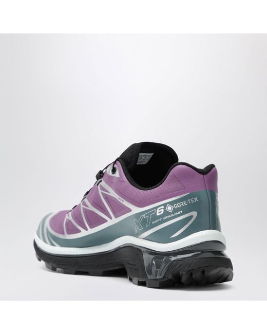 Salomon Purple Xt-6 Gore-Tex Concord Grape/Stormy Weather Sneakers for men