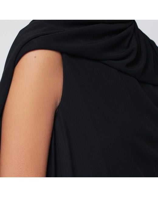 The Row Black Isadra Top