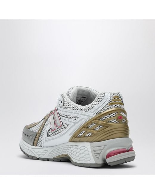 New Balance Sneaker 1906r Silver Metallic/dragon Berry/white